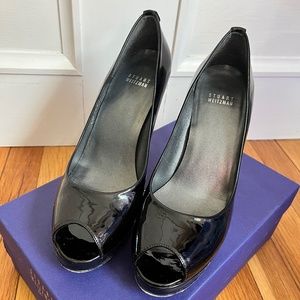 Stuart Weitzman Peep Toe Pumps